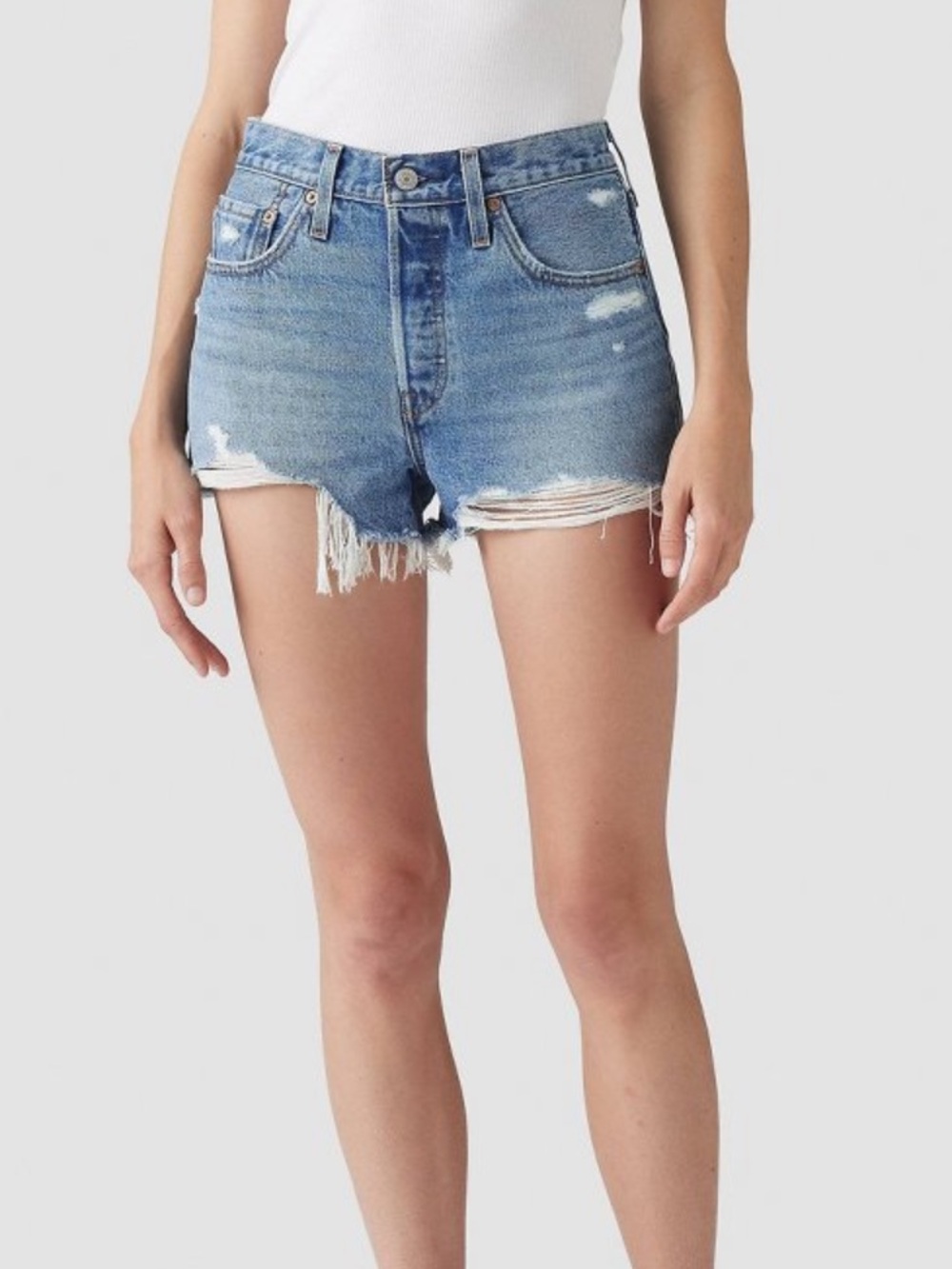 Levi’s 501 Shorts Distressed Size 29 New with Tags